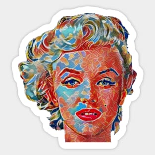 Marilyn Sticker